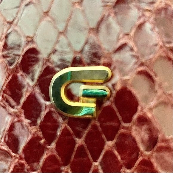 Vintage Genuine Snakeskin Shoulder Bag from Spain - Picture 8 of 9